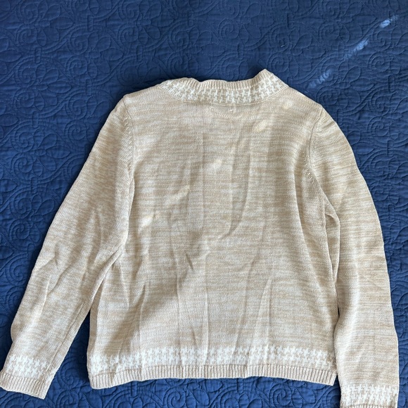 Vintage large Christopher & Banks hand embroidered Christmas sweater.Toy soldier - Picture 4 of 4